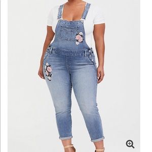 Torrid Jean overalls